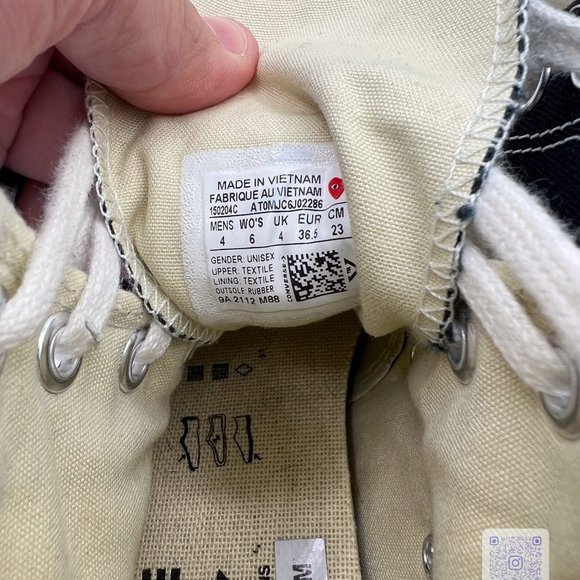 Comme des Garçons PLAY CdG PLAY x Converse Womens Unisex Chuck Taylor All Star P - Picture 5 of 7